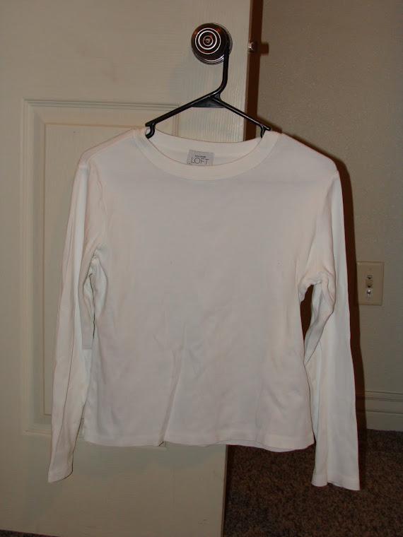 White Long sleeve shirt