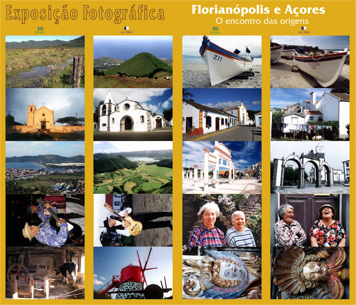 Exposição fotográfica Florianópolis e Açores. Ela pode estar no seu evento, ligue para o autor.