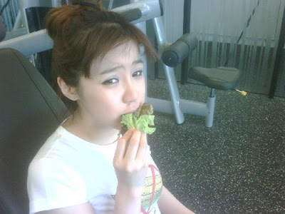 2NE1 Park Bom Diet Vegetables