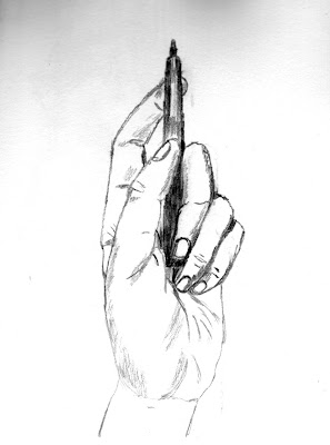 upside down hand