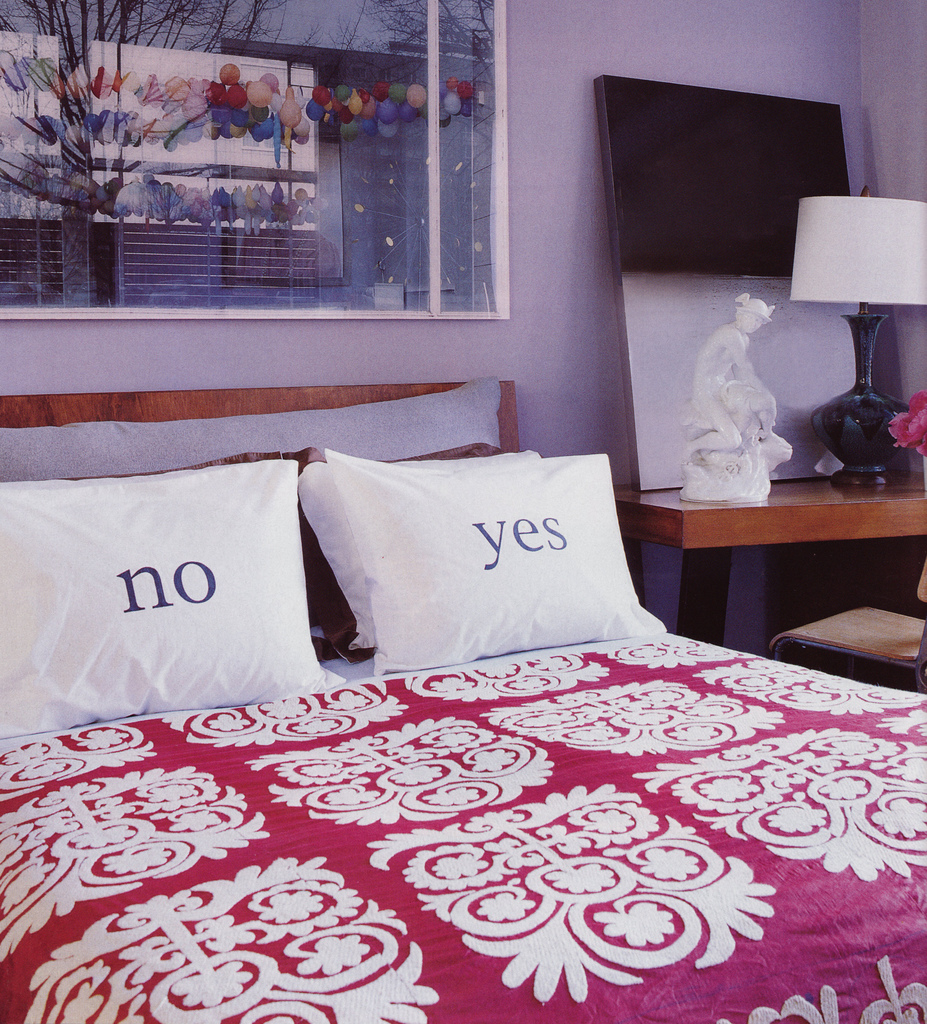 Christie Chase 268...art as headboard