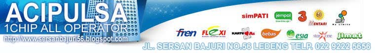 Tempat Daftar Agen Pulsa 1CHIP ALL OPERATOR di Bandung