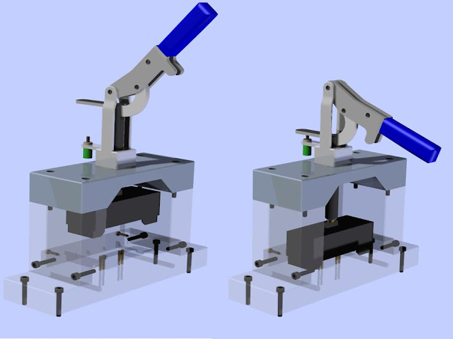 3D do mecanismo em teste