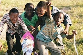 Black Kids Playing
