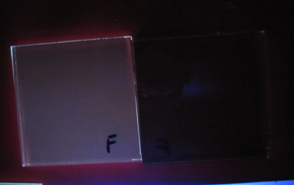 The Painted Window Revealing the Tin Side of Float Glass with