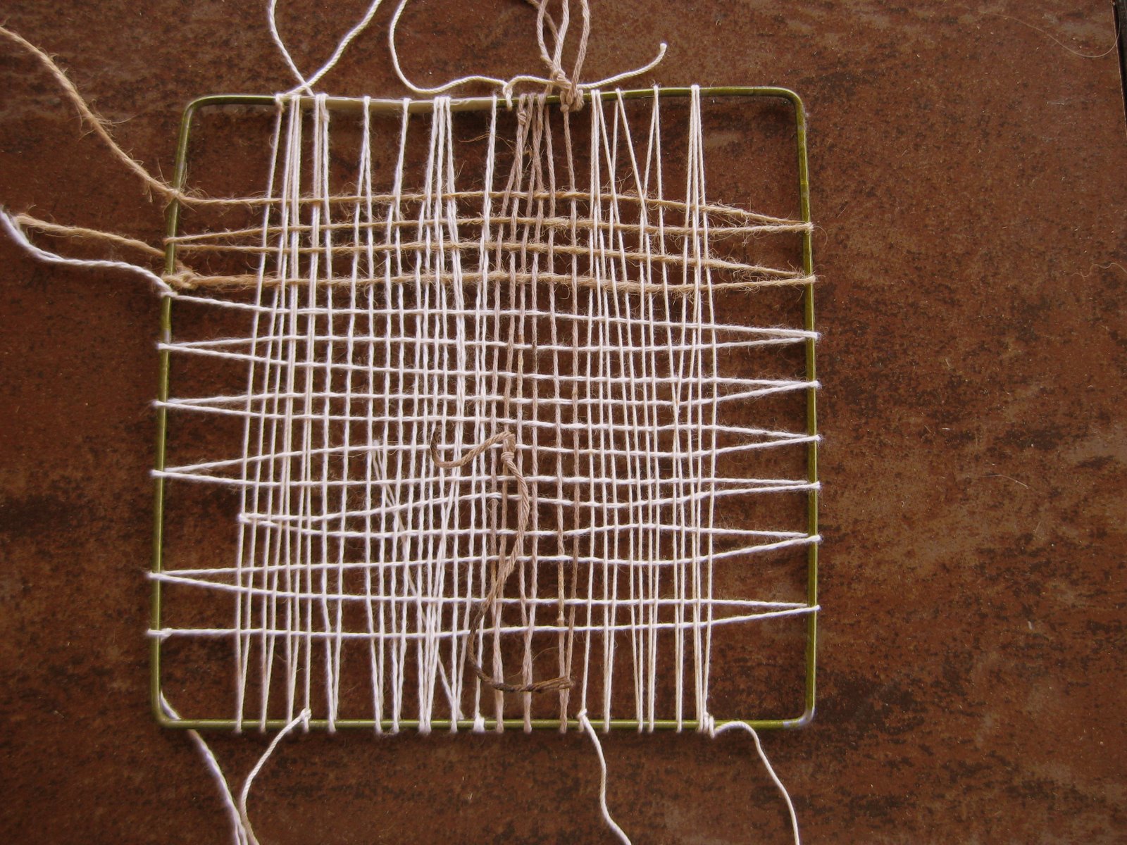 Tanglewood Threads Needle Weaving on a Frame