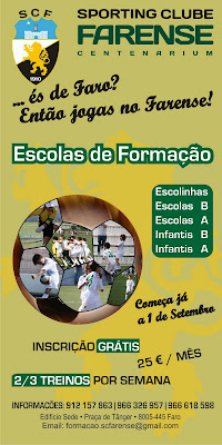 Escolas de Formação do Sporting Clube Farense 2010/11