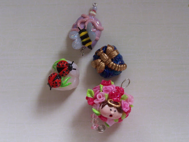 Polymer Clay Focal beads