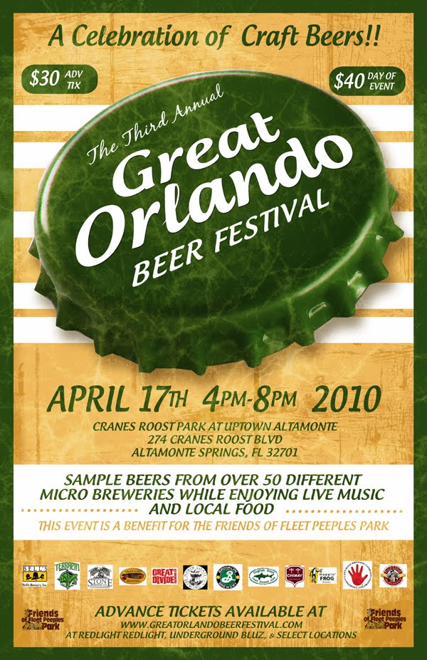 Patrick Fatica Graphic Design Blog The Great Orlando Beer Festival
