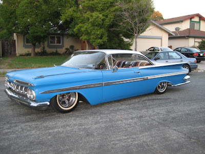 1959 Chevrolet Impala The new'59 Chevrolet is nearly two inches longer and