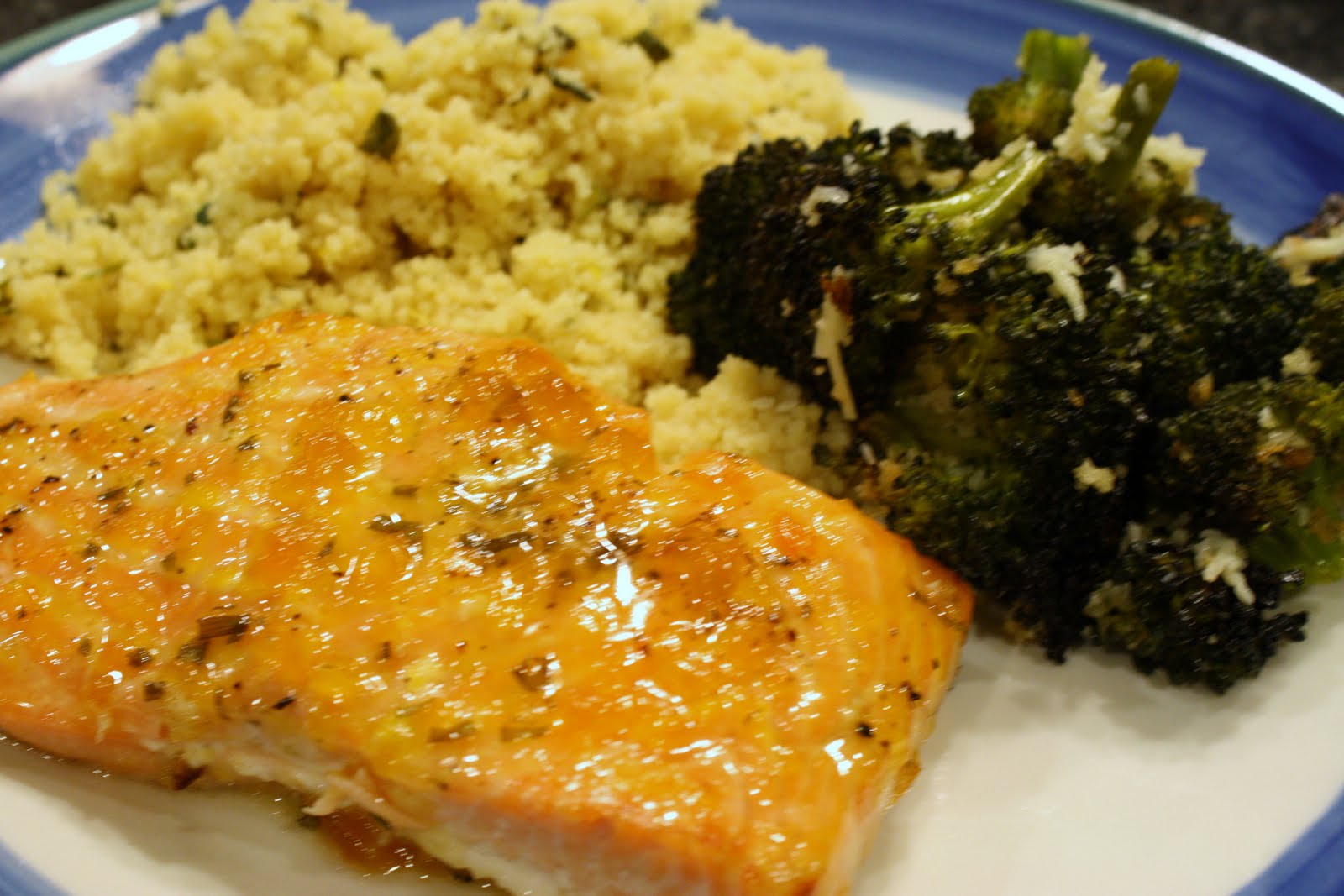 Gourmet ApricotHorseradish Glazed Salmon