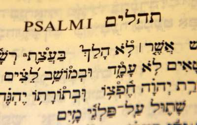 Psalm 1 opens with a beatitude