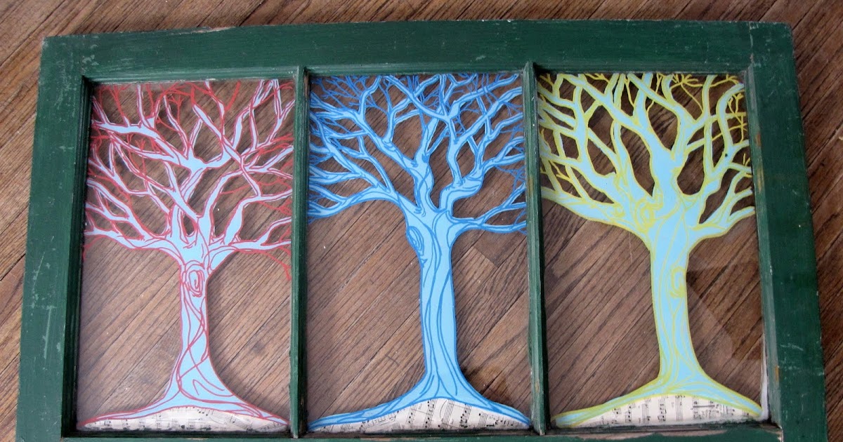 Creative Genius Art: Three Trees