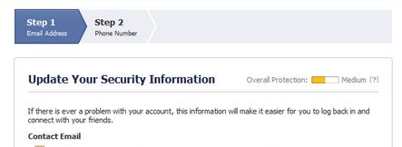 facebook contact email confirmation