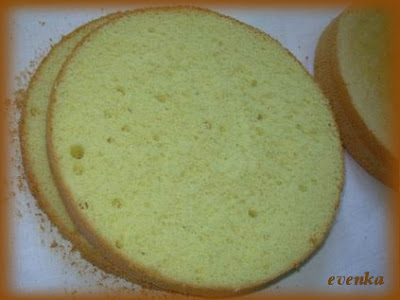 Biszkopt cake from Poland