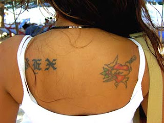 Love sign heart love tattoos