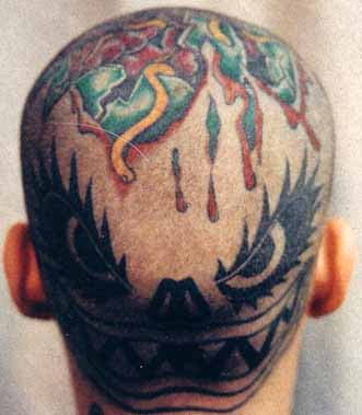 skinhead tattoo art