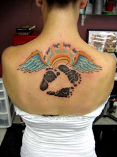 Baby Tattoo Designs on Unfortunately  This Baby Footprint Tattoo Is A Tribute Paid To The