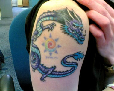 images of dragon tattoo