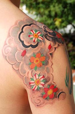 cherry blossom tattoo art