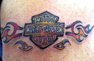 picture of harley davidson tattoo