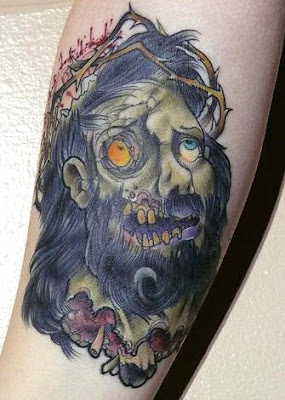 Jesus tattoo