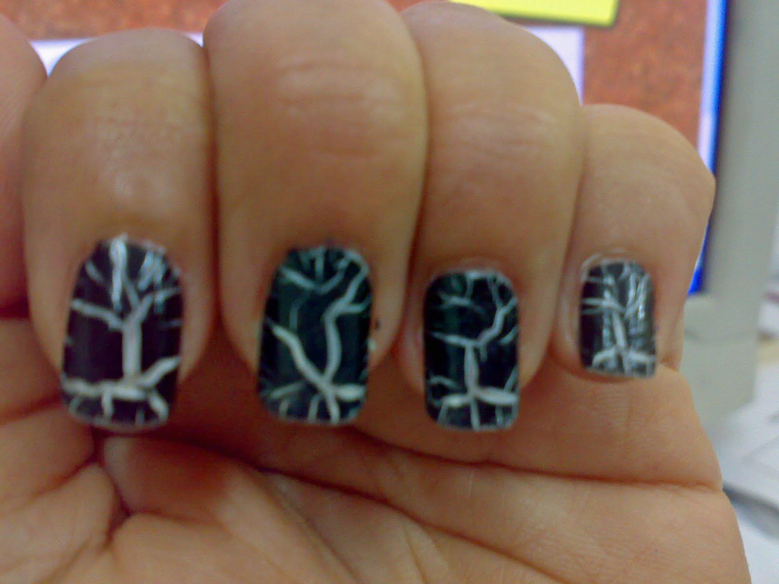 Everyday is a blessing! Cracking Nail Polish