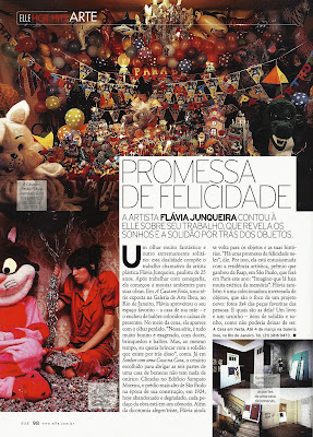 FlaviaJunqueira RevistaELLE fev2011 2011 | Clipping Revista ELLE