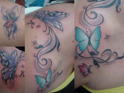 Tatto Cover on Tattoo Cover Up Borboletas Elisa