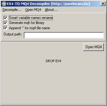 Ex4 To Mq4 Decompiler 4.0.432 | Updatedl