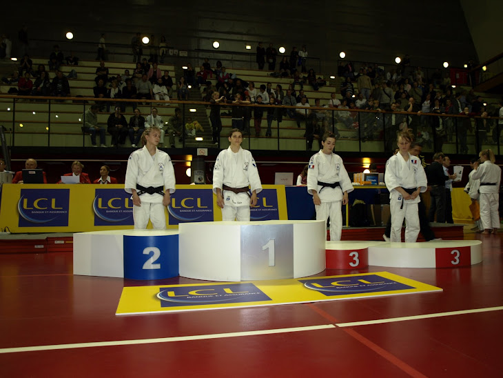 Podium championnat de France 2008/2009