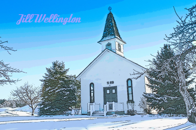 This Wedding Chapel was built in the 1850 39s and was moved to