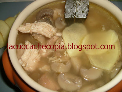 pollo e funghi
