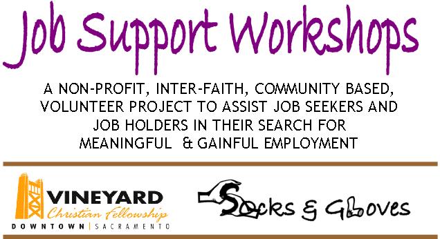 Job Support Workshops April - June 2009