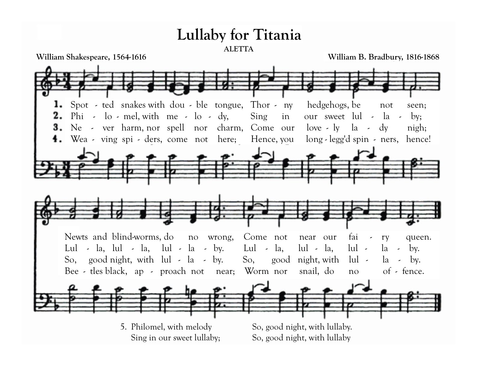Lullaby Lullaby