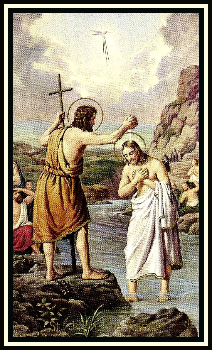 ascending and descending..." Homily for the Baptism of our Lord