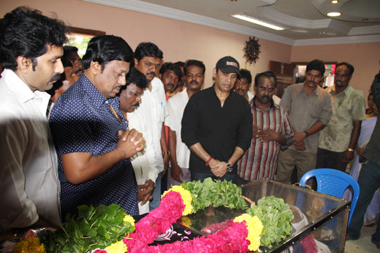 Celebs Pays Last Respects To SS Chandran 1 leaked images
