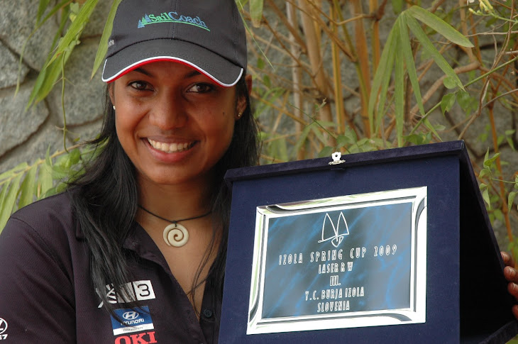 Rohini Rau with her Isola Spring Cup Bronze