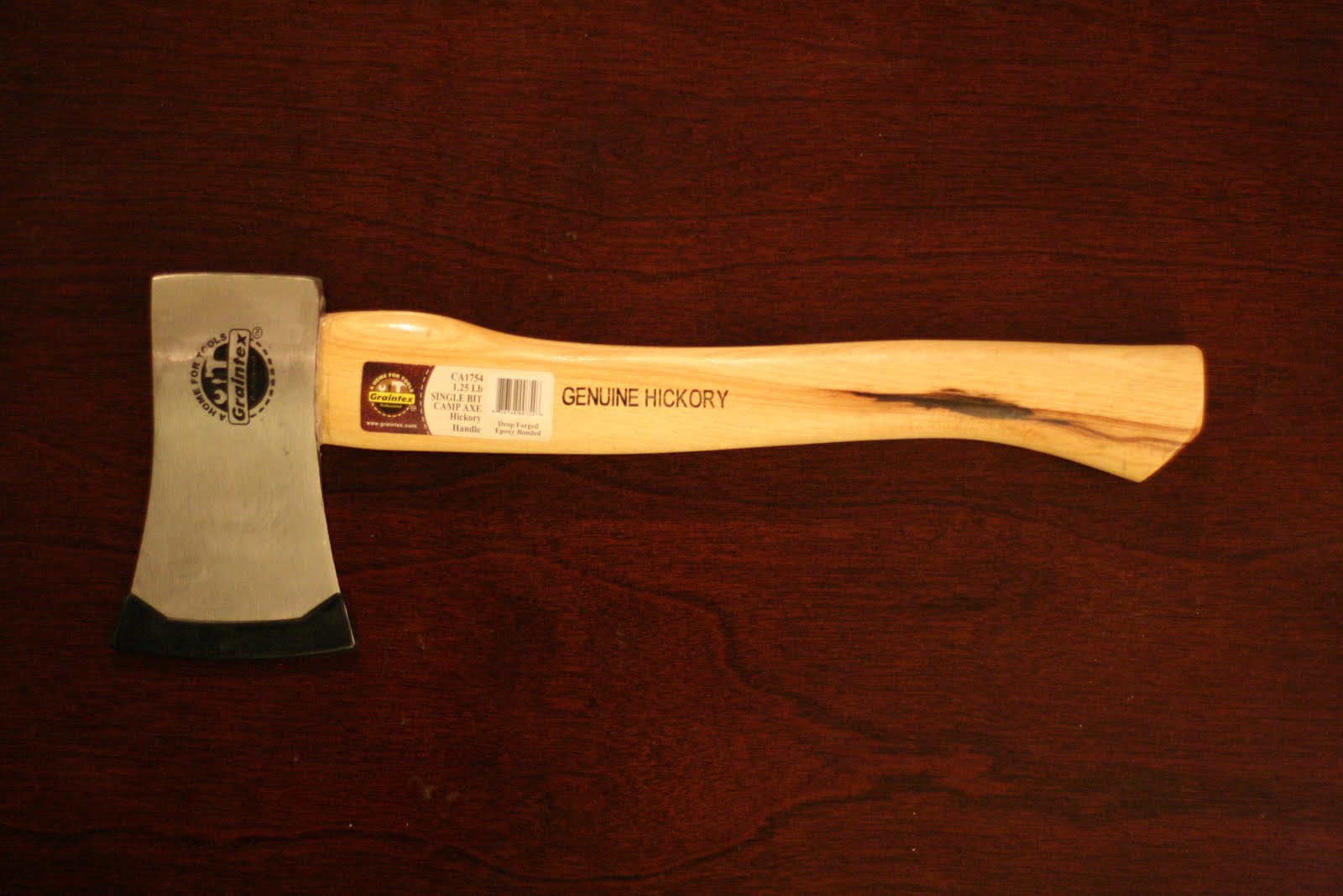 Wood Trekker Graintex Single Bit Camp Axe CA1754 (Wood Handle) Review