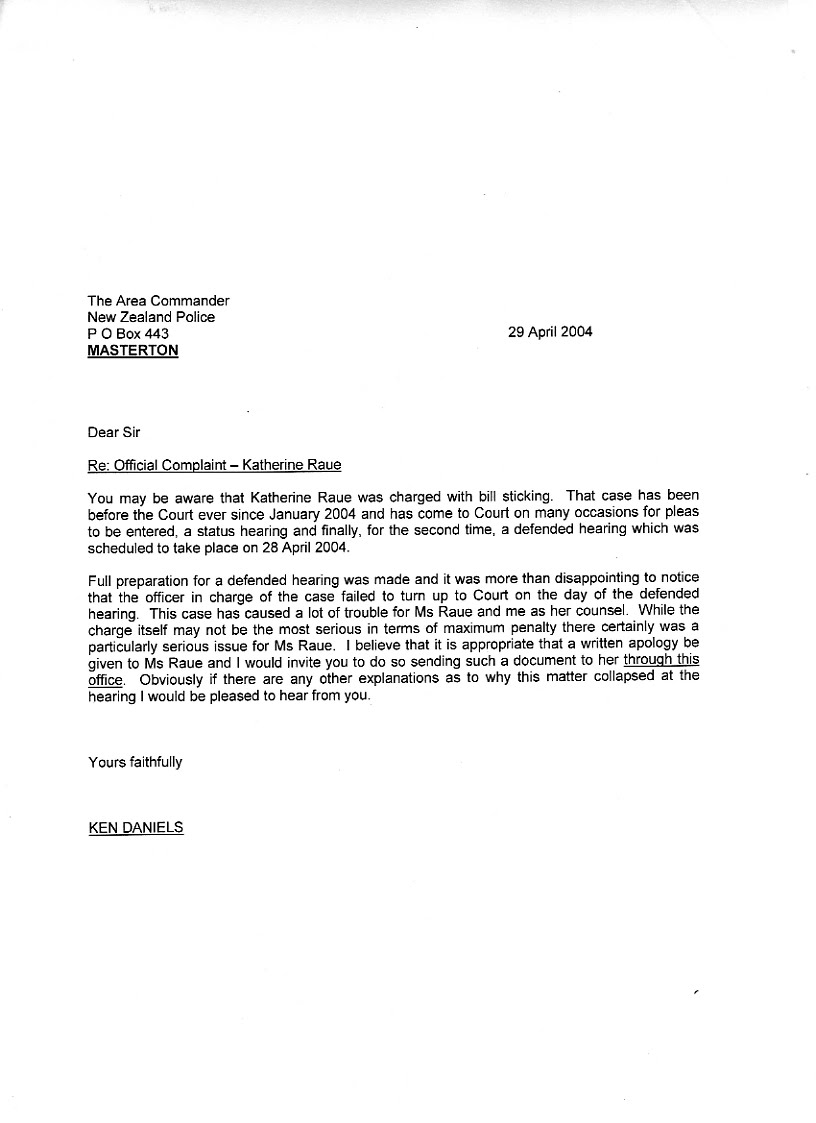 Formal Complaint Letter Against Co Worker Formal Complaint Letter Against Co Worker