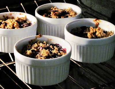oatmeal baked amish blueberries