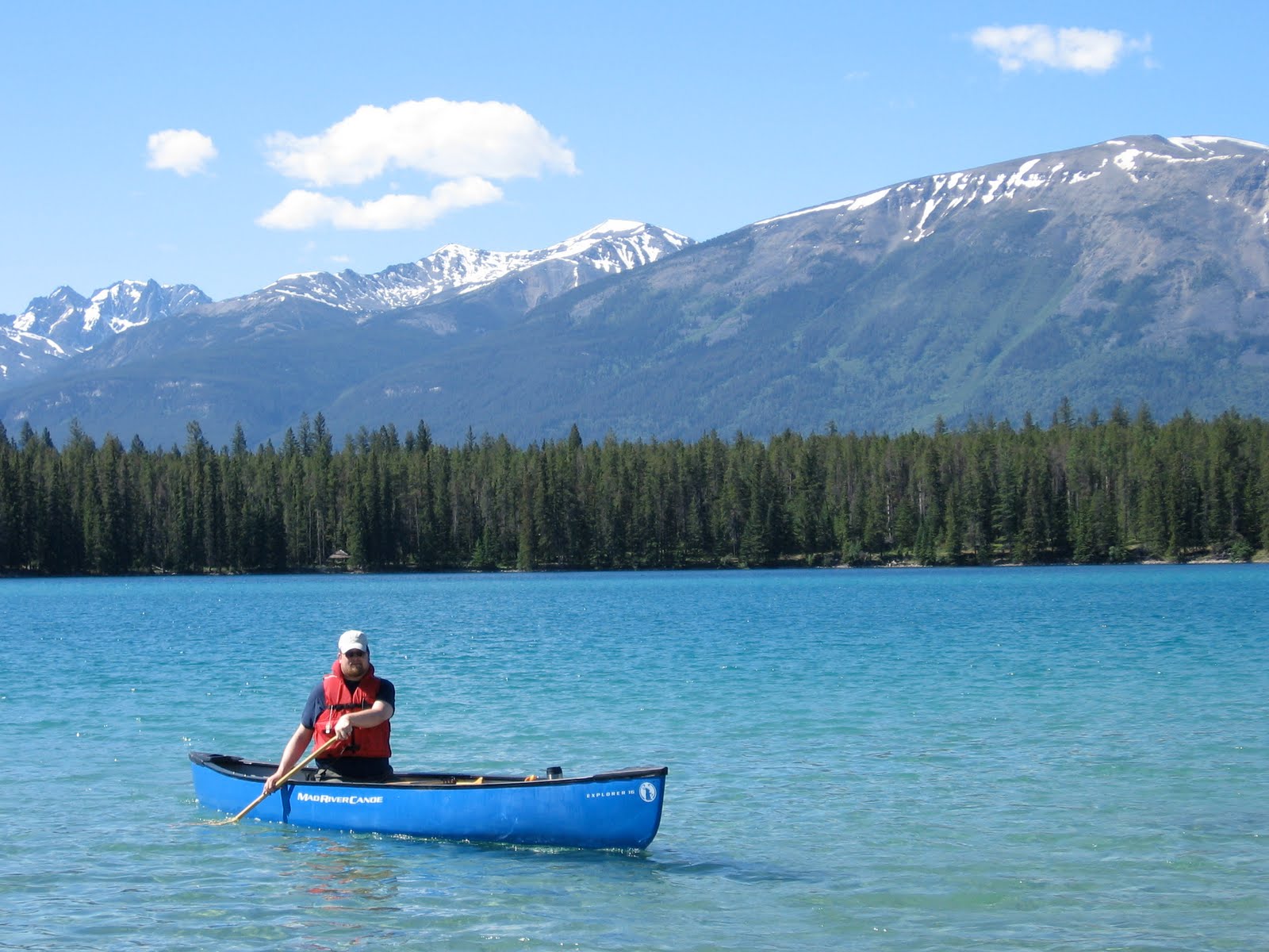 Canoeing Around Edmonton, Alberta, Canada July 2010