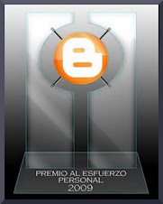 PREMIO AL ESFUERZO PERSONAL