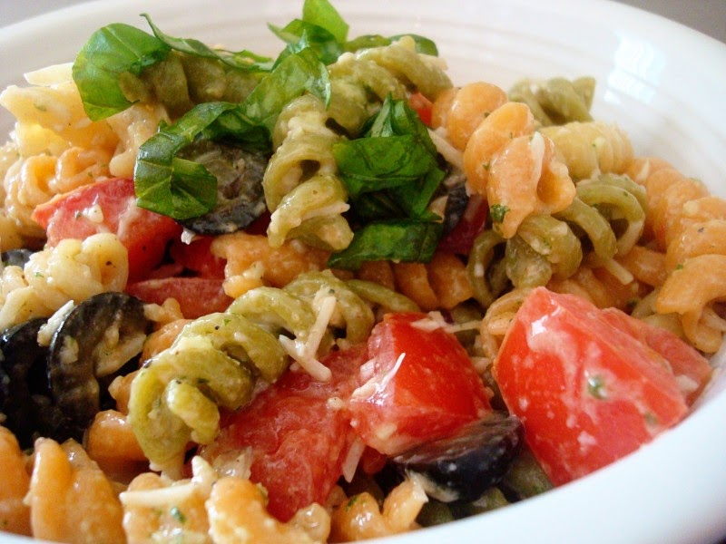 Recipes TriColor Spiral Pasta Salad