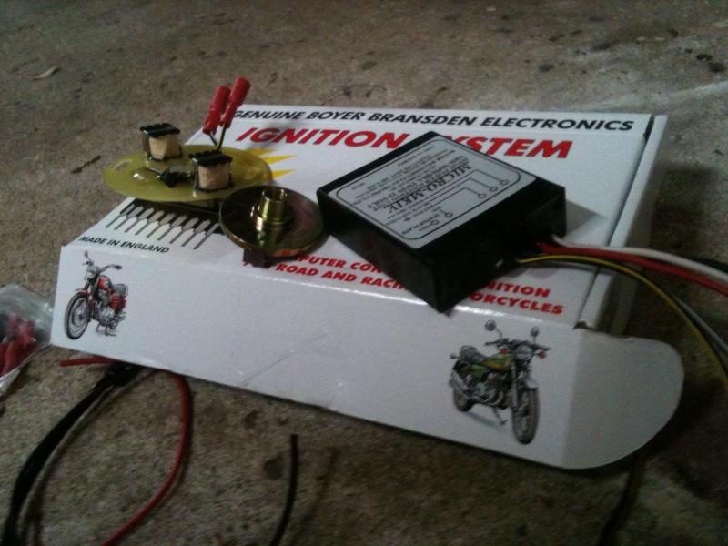 Me And This Motorcycle: Installed the Boyer Electronic Ignition