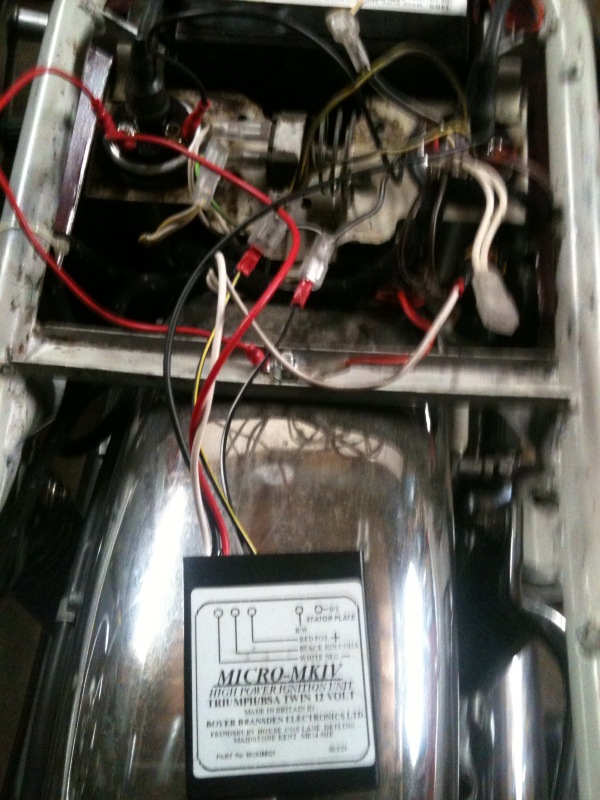Me And This Motorcycle: Installed the Boyer Electronic Ignition