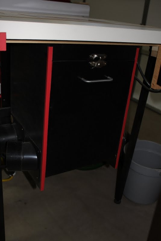 Router Table Wing in SawStop HalfInch Shy