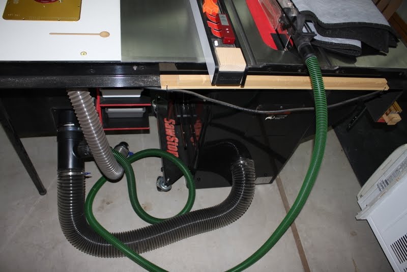 Router Table Wing in SawStop HalfInch Shy