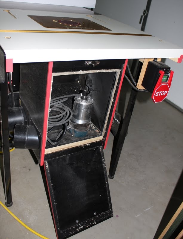 Router Table Wing in SawStop HalfInch Shy