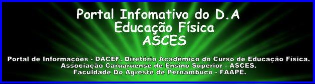 Portal Informativo do D. A - Educação Física ASCES